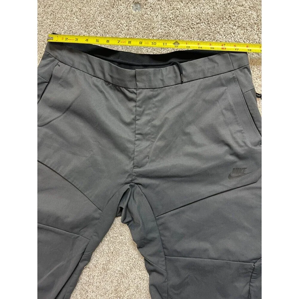 Nike Mens Athletic Pants Black Tapered Lightweight Training Joggers 38